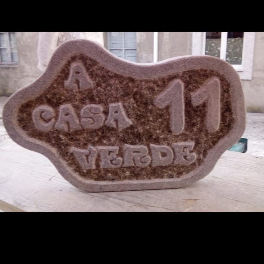 Placa A Casa Verde 11